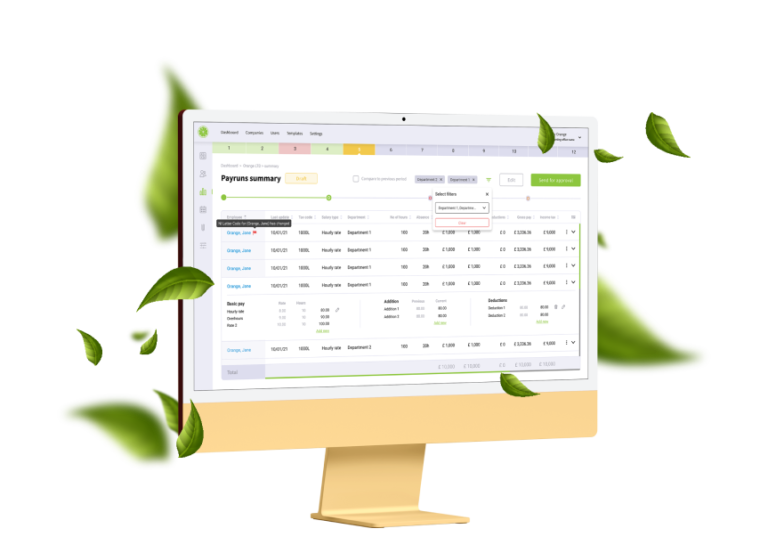 Automating the payroll system with the required support