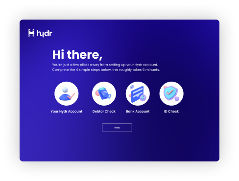 onboarding ux hydr